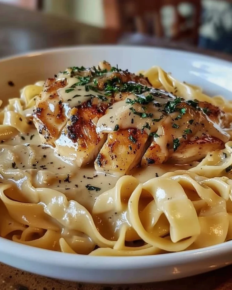 Chicken with Buttered Noodles